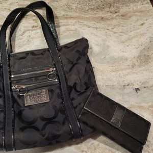 Coach Purse with Wallet